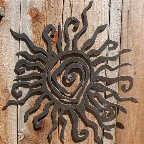 unique outdoor metal wall decor